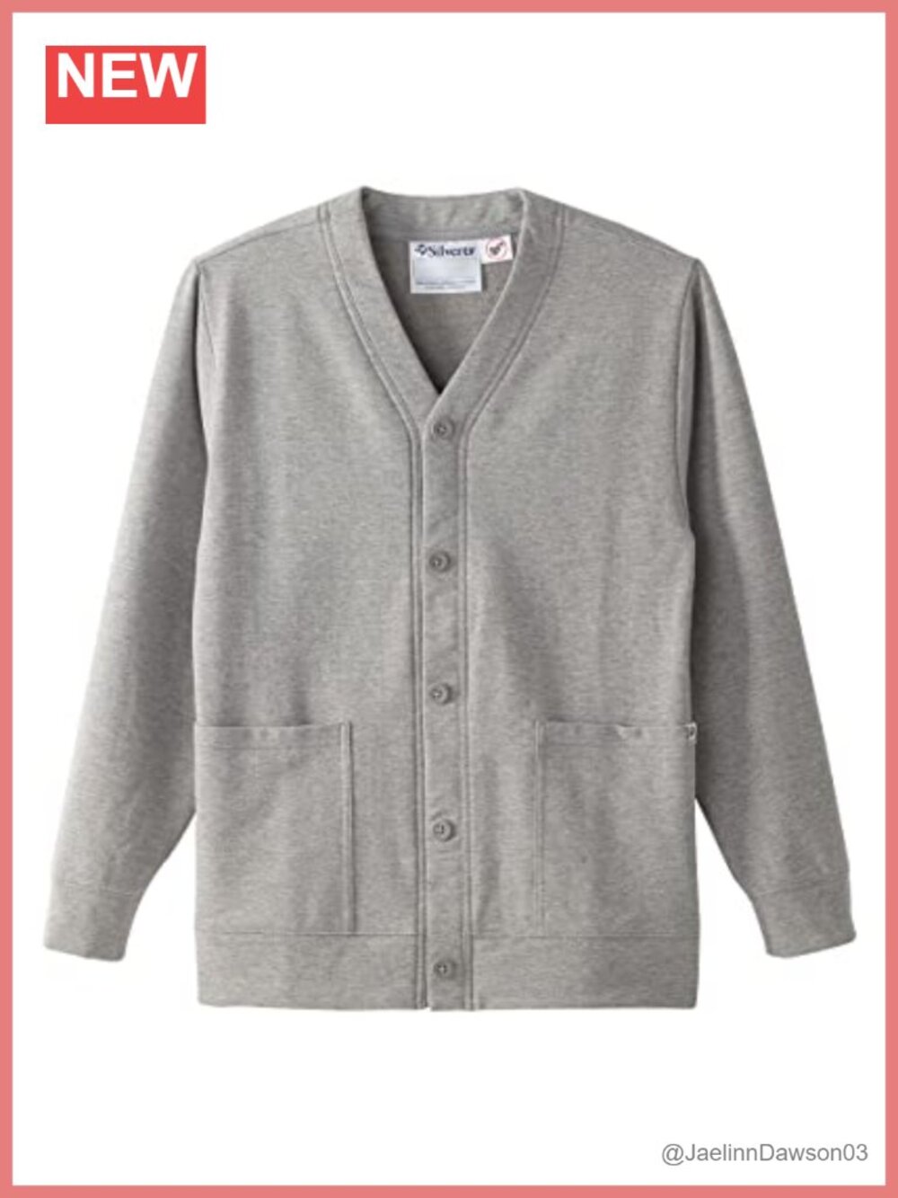 Womens Adaptive Fleece Open Front Cardigan Magnetic Closure Pockets